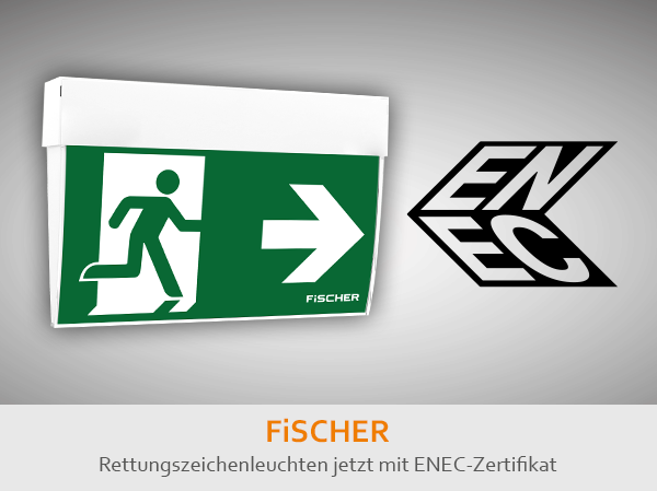 ENEC-Zertifikat für AT2 Rettungszeichenleuchten