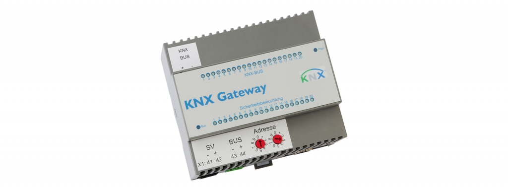 Notbeleuchtung KNX-Gateway